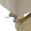 Modern Leisure Chalet Patio Adirondack Chair Cover, 31.5 in. L x 33.5 in. W x 36 in. H, Beige 2918